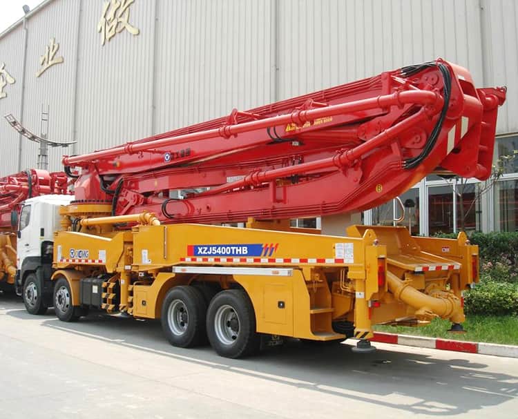 XCMG Official good performance 43m concrete pump HB43V truck mounted  with diesel price for sale