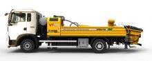 XCMG Official HBC10018K Truck-mounted Concrete Line Pump for sale