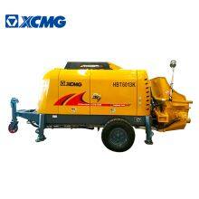 XCMG Official trailer mounted concrete pump truck HBT6013K small lightweight concrete mixer price