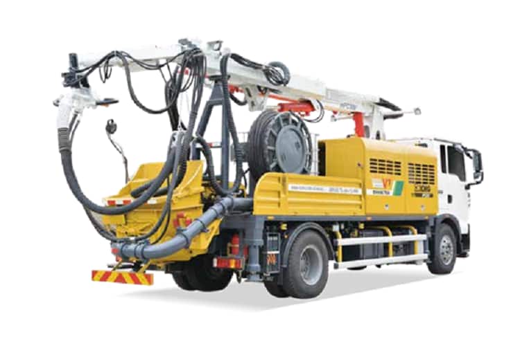 XCMG Officical China top Concrete Machinery HPS30V Truck Mounted Concrete Spraying Machine for sale