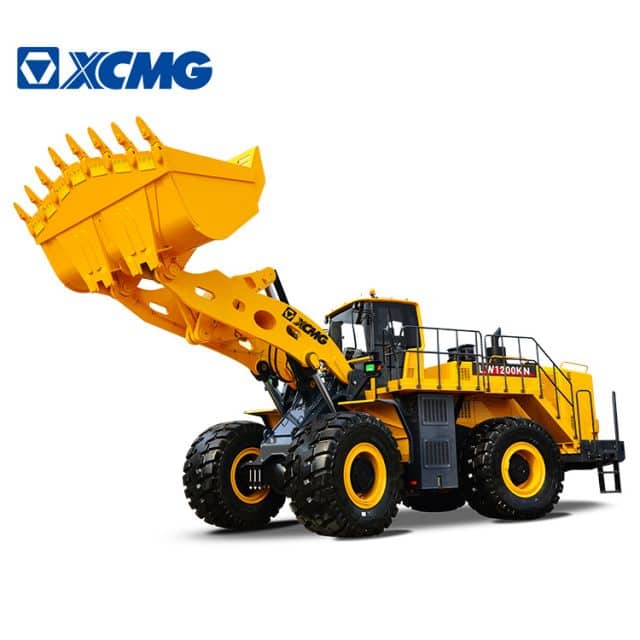 XCMG Official 12 Ton Mining Wheel Loader LW1200KN with Cummnis Engine China Front End Loader Prices
