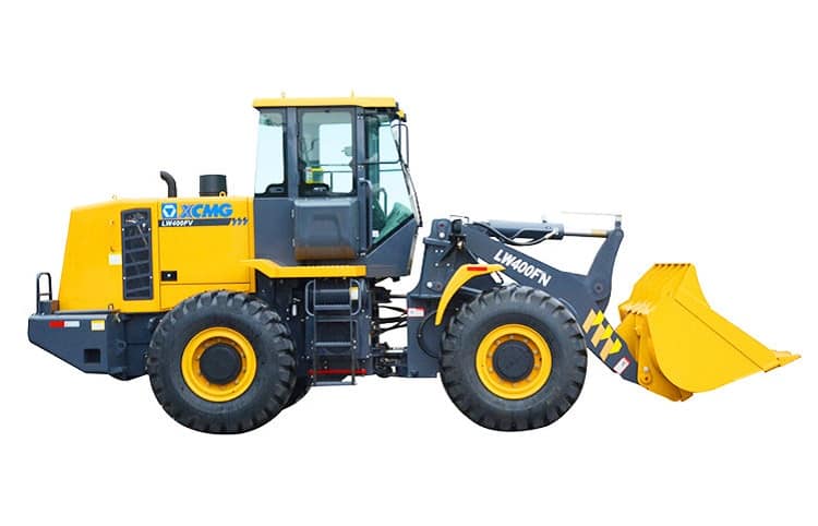 XCMG official 4 ton small wheel loader LW400FN China new compact front wheel loader price