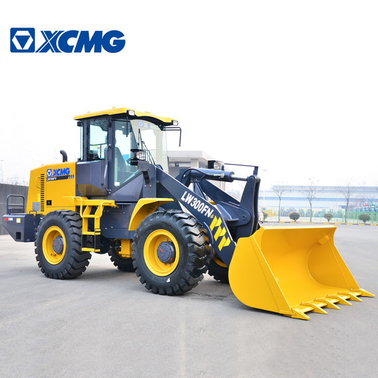 XCMG Official 3t small tractor front wheel loader LW300FN price