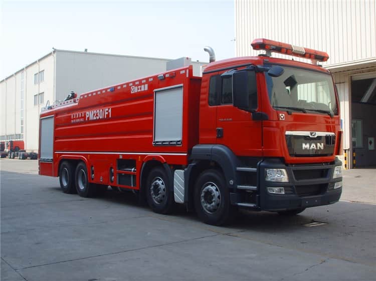 XCMG 8x4 23ton foam fire truck PM230F1 China large new mobile fire fighting truck machine for sale