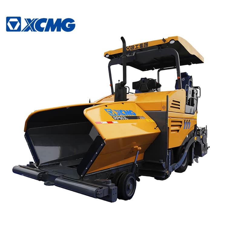 XCMG Official 6m asphalt paver RP603L full hydraulic four wheel road paving making machine for sale