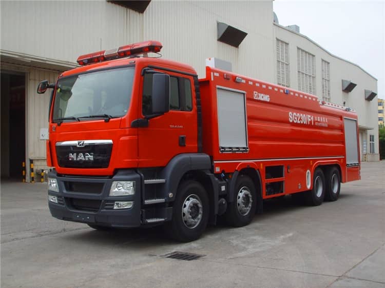 XCMG 8x4 23ton water tank fire truck SG230F1 China new mobile heavy duty fire fighting truck price