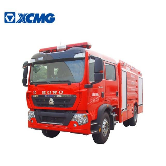 XCMG official 4x2 4 ton mini rescue fire truck SG40F2 new small water tank fire fighting truck price