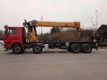 XCMG 20 ton truck with crane SQS500B China telescopic boom lorry crane