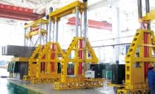 XCMG 180 ton gantry crane TT180 China hydraulic mobile overhead crane flip gantry crane price