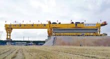 XCMG official 900 ton girder lifter TT900 wheel precast girder gantry cranes lifting machine price