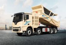 XCMG WJLN116 8*4 hydrogen fuel dump truck for construction