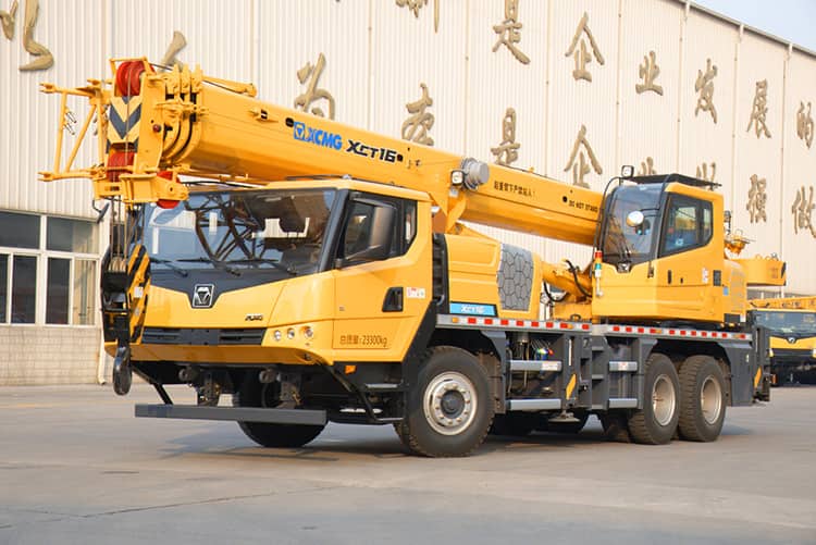 XCMG Official  16 ton truck crane China cranes XCT16 Truck Crane price
