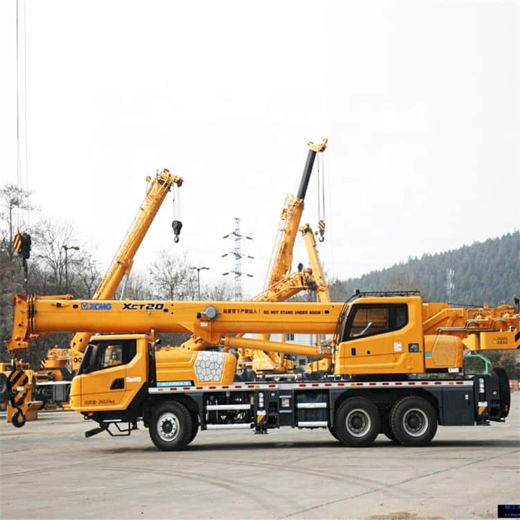 XCMG Official 20 Ton New Mobile Crane XCT20 China Small Truck Crane Price,