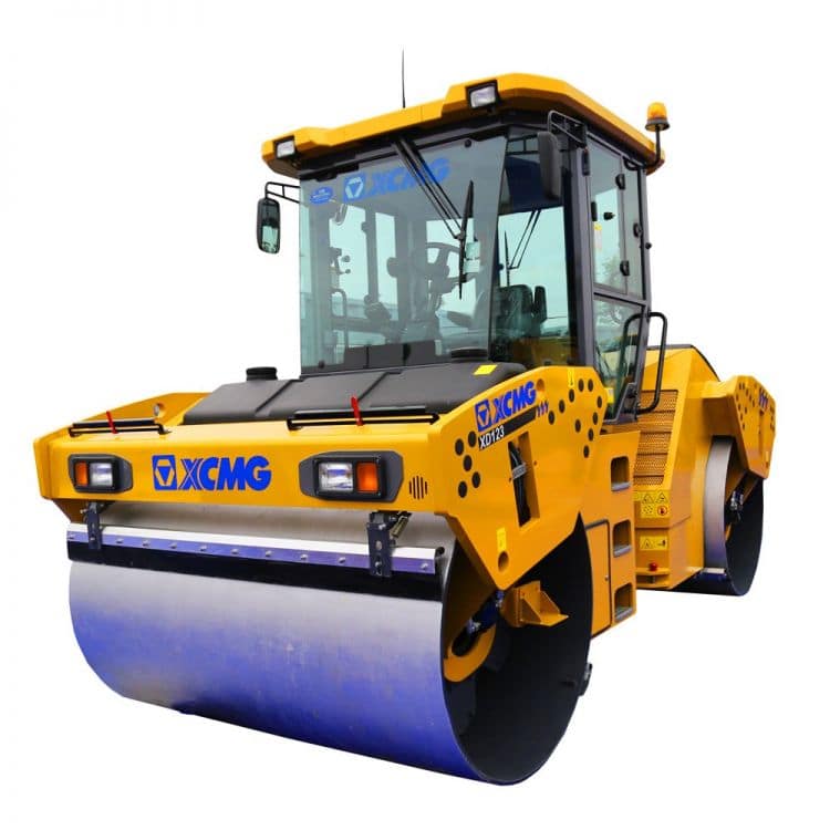XCMG Official XD123 double drum vibratory road roller 12 ton compactor machine for sale