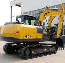 XCMG official 13.5ton mini hydraulic crawler excavator XE135D excavator equipment price