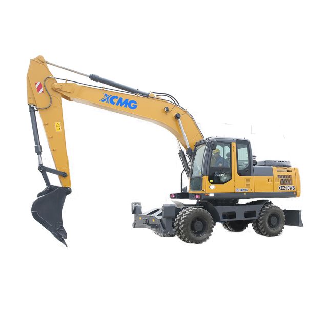 XCMG official manufacturer XE210WB Wheel Excavator for sale