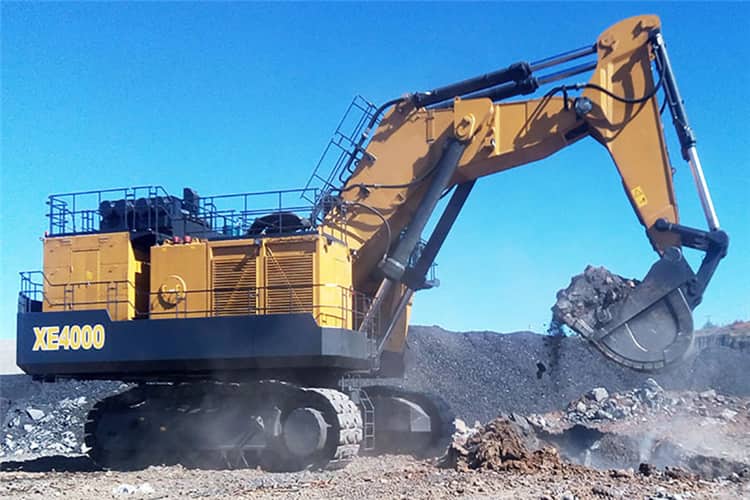 XCMG 400 Ton Hydraulic Underground Mining Excavator Equipment XE4000 Price