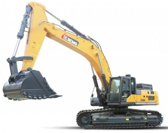 XCMG 50 Ton Large Mining Excavator XE520DK With Rock Breaker Excavator Machine For Sale