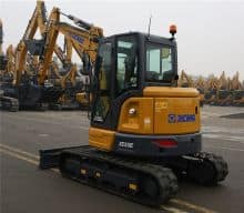 XCMG Official 5 ton Mini Excavators XE55E China New Small Crawler Excavator With CE (Euro Stage V) for sale