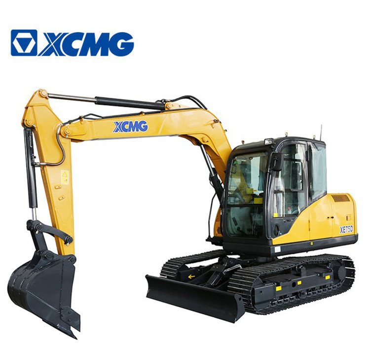 XCMG 7 Ton Brand New Crawler Excavator Hydraulic Digger Machine XE75U Price