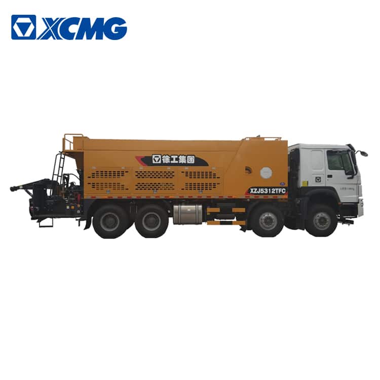 XCMG microsurfacing slurry sealer truck XZJ5312TFC China asphalt road repair machines