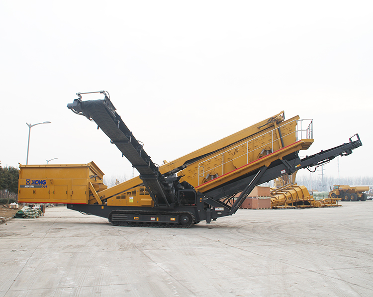 XCMG Mobile Jaw Crusher132 HP Plant Screening XFY1561 For Sale