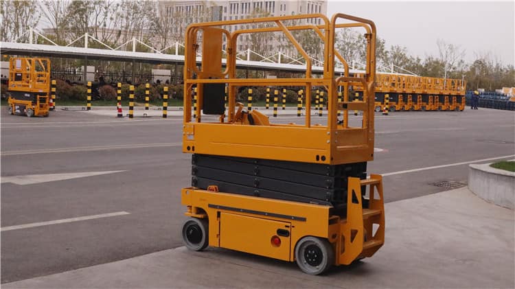 XCMG Scissor Lift Manufacturer XG0807DC China Brand 8m Mobile Motorcycle Scissor Lift Table for Sale