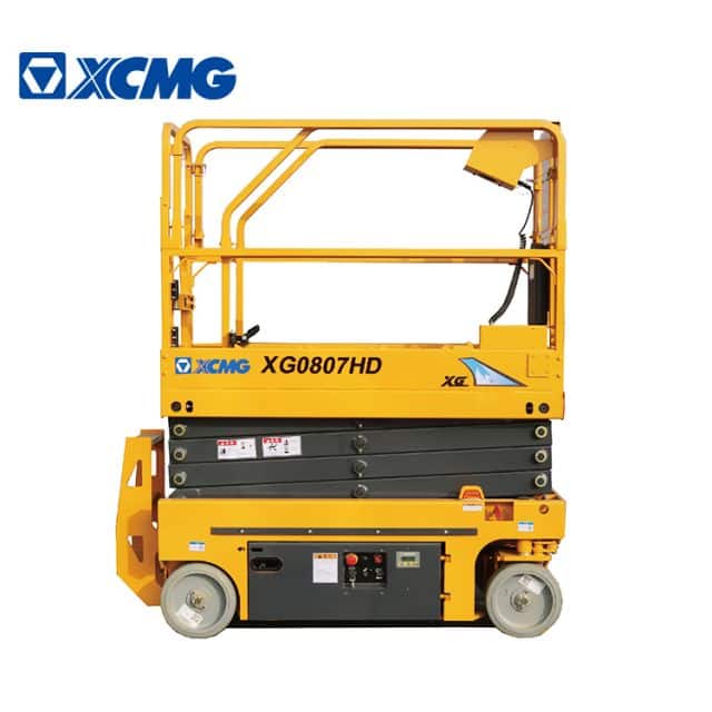 XCMG Manufacturer XG0807HD China Brand New 8m Lifting Height Hydraulic Scissor Lift Price