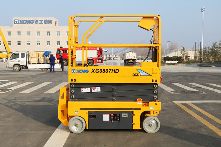 XCMG Manufacturer XG0807HD China Brand New 8m Lifting Height Hydraulic Scissor Lift Price