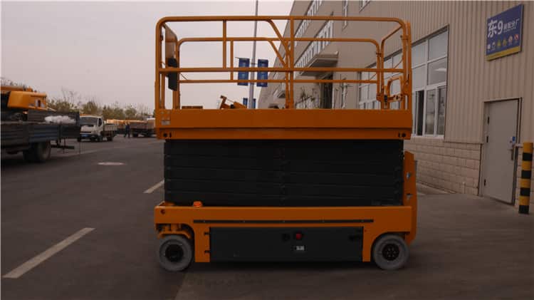 XCMG 10m electric towable scissor aerial working platform manlift