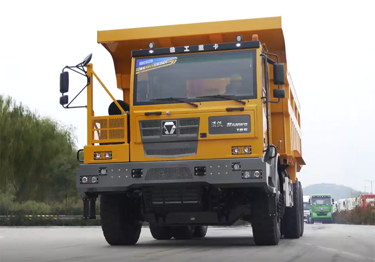 XCMG 100 ton off road widebody dump truck XG105 China new heavy mine dump truck