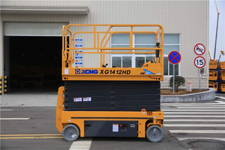 XCMG XG1412HD 14m hydraulic scissor lift elevated work platform price