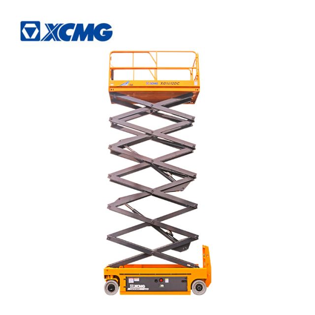 XCMG Brand XG1612DC China 16m Lifting High Aerial Work Platform Electric Hydraulic Scissor Lift