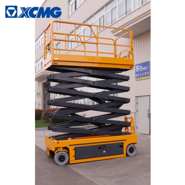 XCMG factory 16m electric scissor lift XG1612DC manlift platform