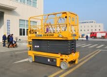 XCMG official 16m hydraulic electric scissor lift equipment XG1612HD lifting table price