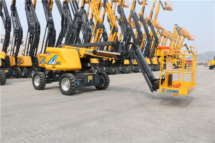 XCMG official boom lift XGA16 small articulated boom lift for sale, MACHMALL
