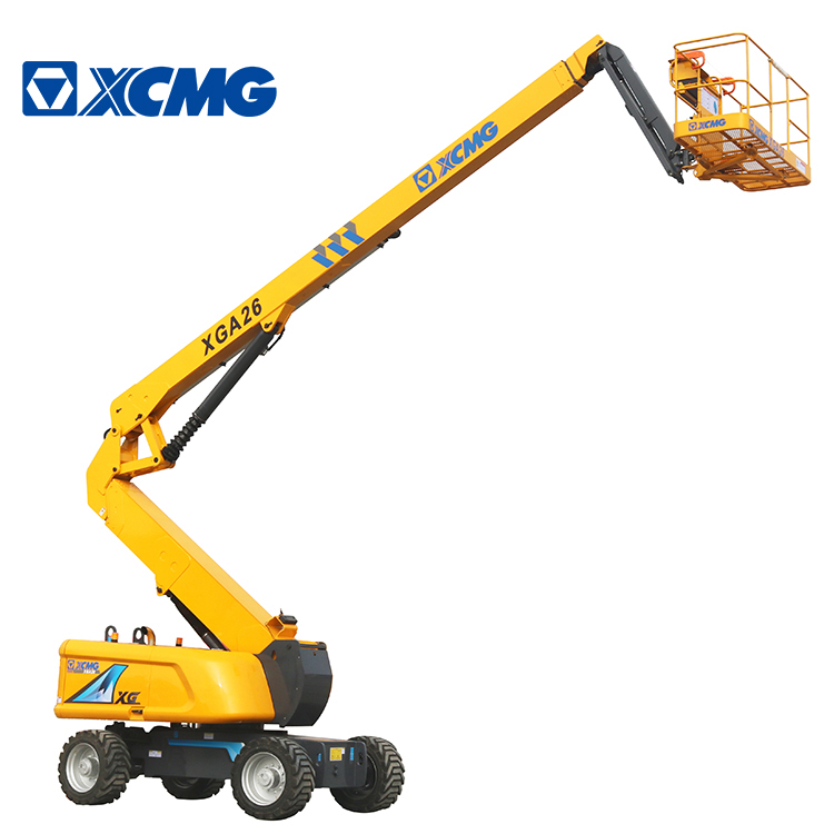 XCMG official 26m hydraulic articulated boom lift towable XGA26