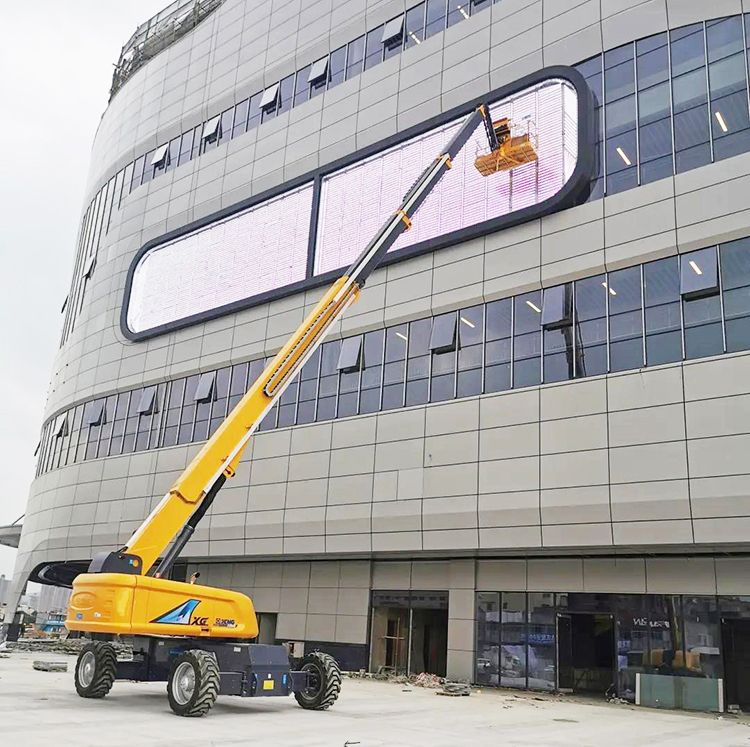 XCMG official 22m hydraulic telescopic boom lift XGS22 aerial mobile