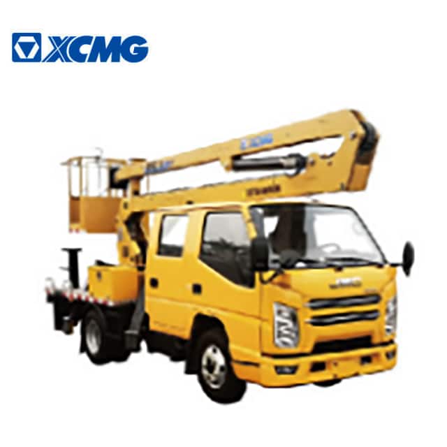XCMG official 12m aerial work truck XGS5042JGKJ6 China new folding boom lift platform truck price