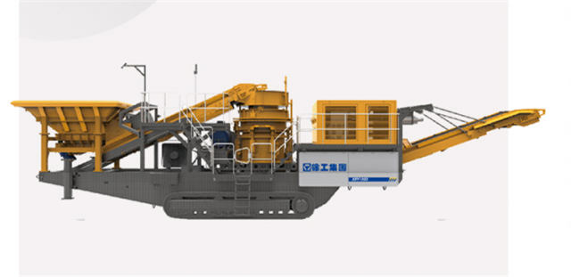 XCMG 495hp Mobile Rock Cone Crusher Machine Jaw Crusher Stone XPY1100 Price