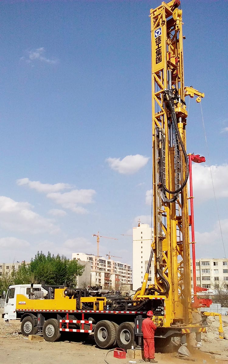 XCMG 2000m Depth XSC20/1000 China Trailer Mounted Water-Well Drilling Rig Price