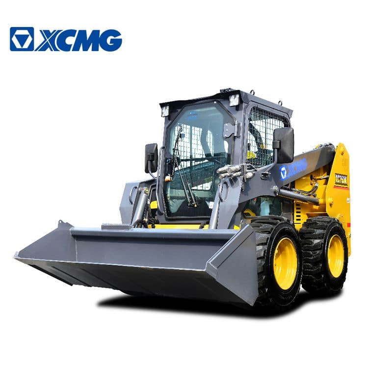 XCMG high quality skid steer loader XT760 China 1 ton mini wheel skid steer loader