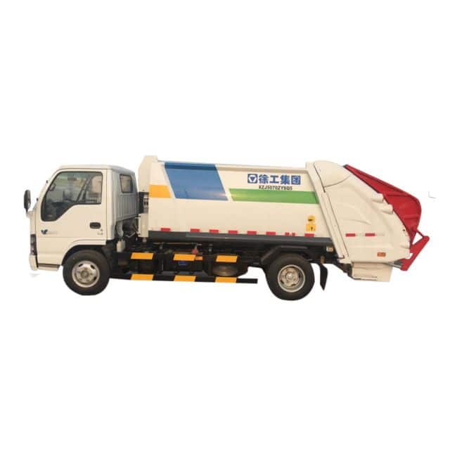 XCMG Official Manufacturer 3 tons Compressed Garbage truck XZJ5070ZYSQ5 for sale