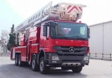 XCMG official 53m fire fighting truck YT53M1 China aerial ladder fire truck with Benz chassis price