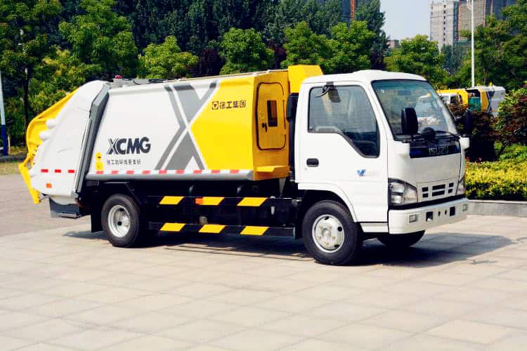 XCMG Offical 10 m3 Garbaged Truck With Crane Price