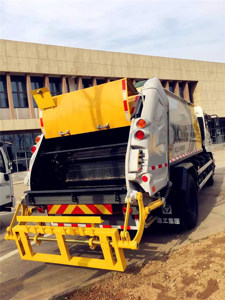XCMG 15 cbm Compressed Garbage Truck For North American Market price