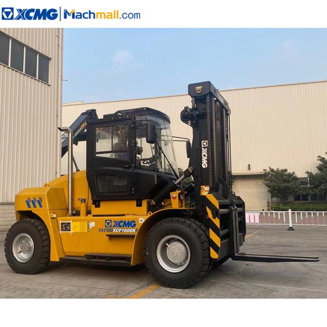 XCMG official new 15 ton forklift with 3-5m mast height for port warehouse price