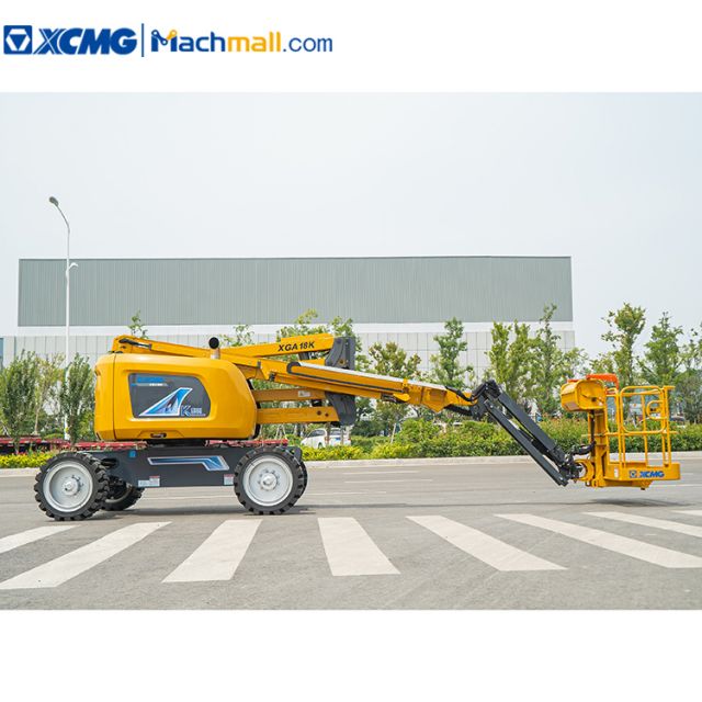 XCMG new 4x4 drive 18m articulated boom lifting platform XGA18K for sale