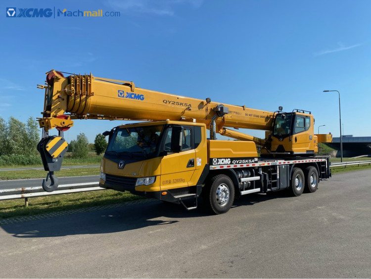 XCMG 25 ton mobile crane QY25K5A price