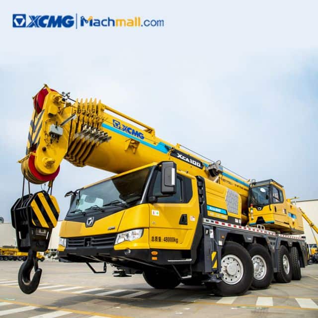 XCMG official 100 ton all terrain crane XCA100 with CE for sale